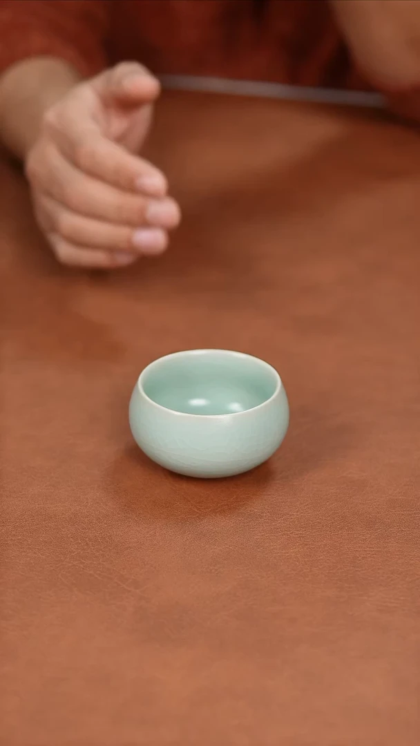 富山严选原矿汝瓷罗汉杯