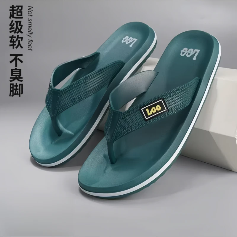 2025男士休闲百搭拖鞋厚底时尚夹脚拖潮流百搭夏季新款人字拖