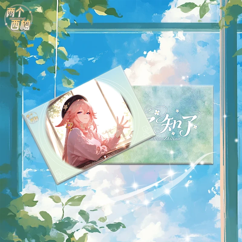 【新品】《知了知了》A5亚克力二次元拆卡潮玩收藏卡纸质盲盒