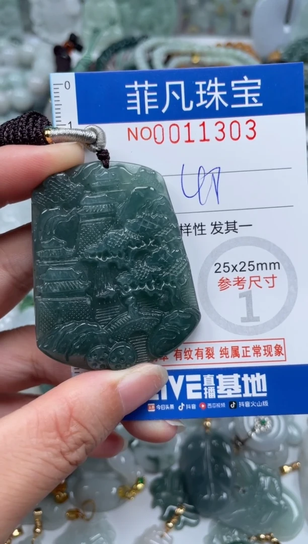颈饰未镶嵌翡翠11303