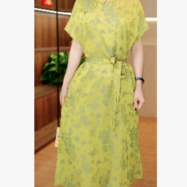 6938-32 新款舒适时尚休闲连衣裙