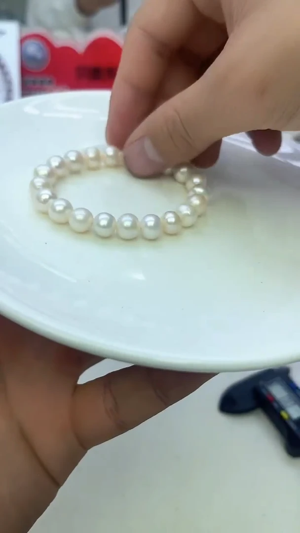 未镶嵌手链淡水珍珠白色系手链