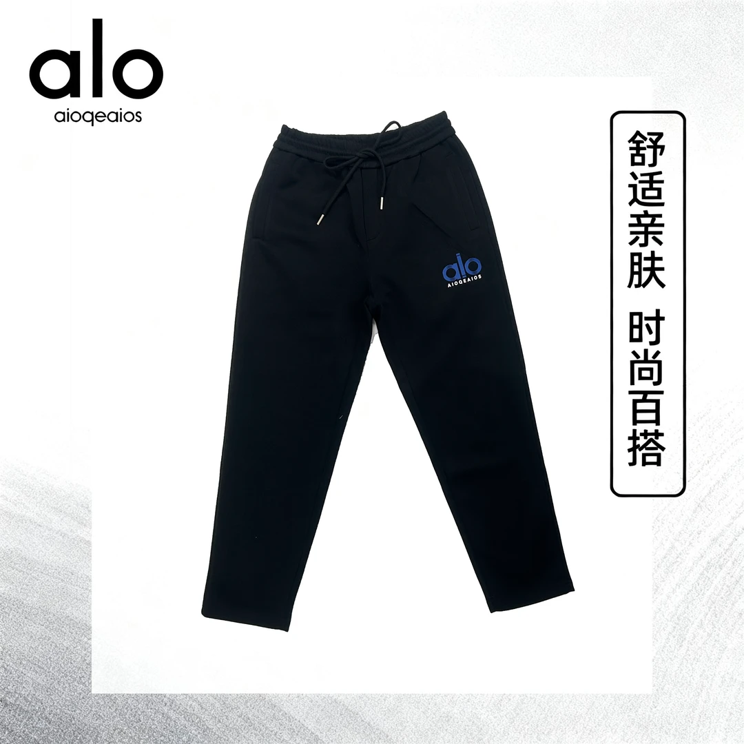 aIoqeaios【10号-蓝胸标】重磅爆款长裤男痞帅宽松休闲潮牌长裤