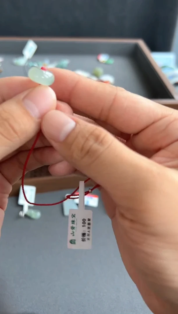翡翠未镶嵌颈饰4097号