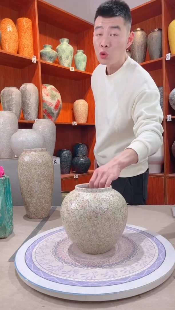 【闪购商品】瓶绿野仙踪 小号 陶瓷花瓶 无花