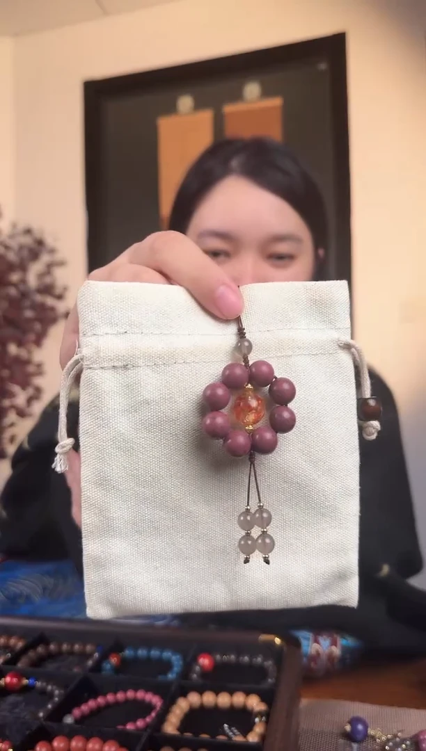 泥塑摩罗丹方12mm挂件