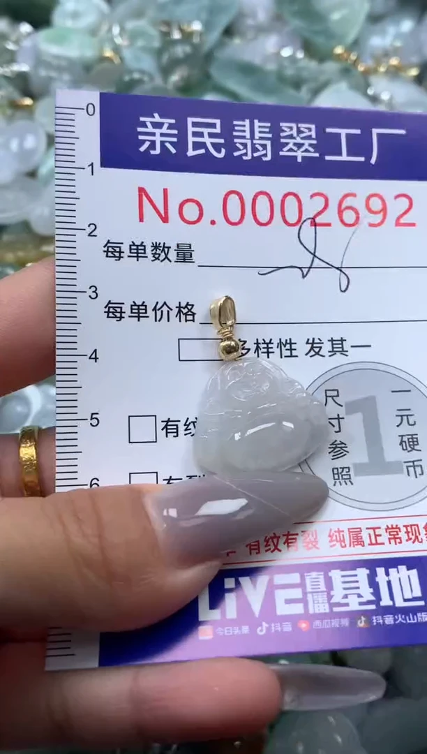 颈饰未镶嵌翡翠2692