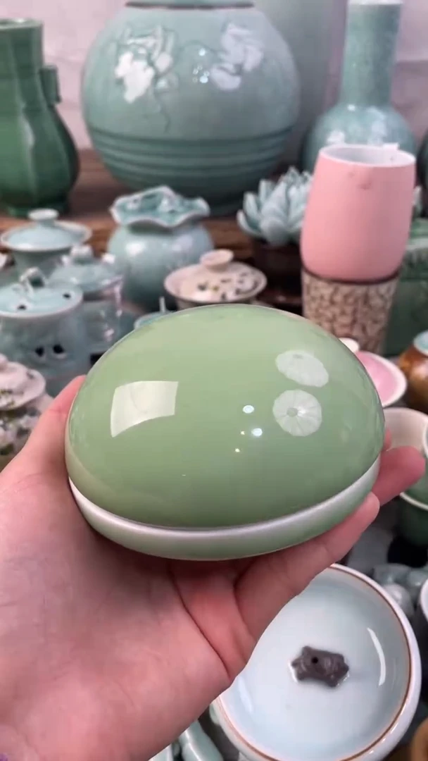 【闪购商品】特价福利 微瑕 慧仙青瓷