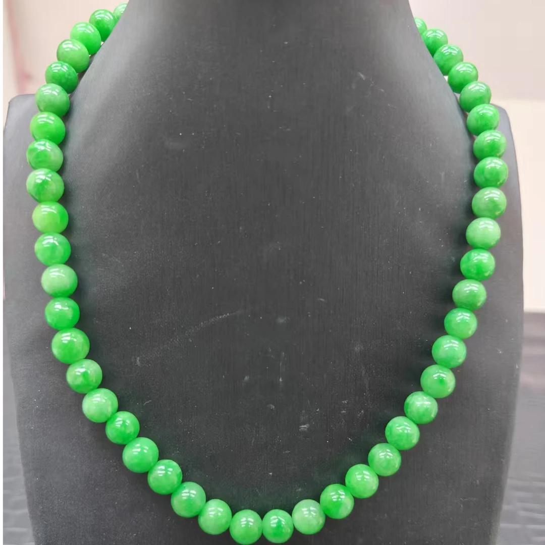 XLP168翡翠绿色精美项链