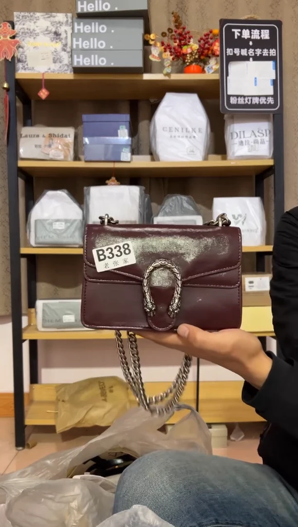 小牛剖层皮革老张家女包338