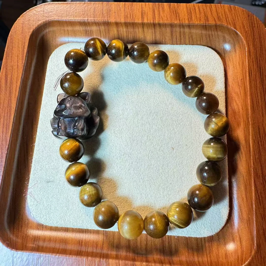 虎眼石九尾银耀手串 棠禧诺B60