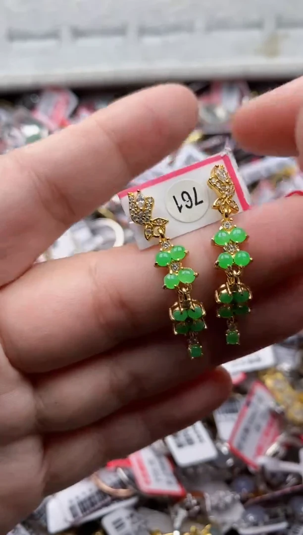 【闪购商品】翡翠戒指银S925镶嵌55555---4