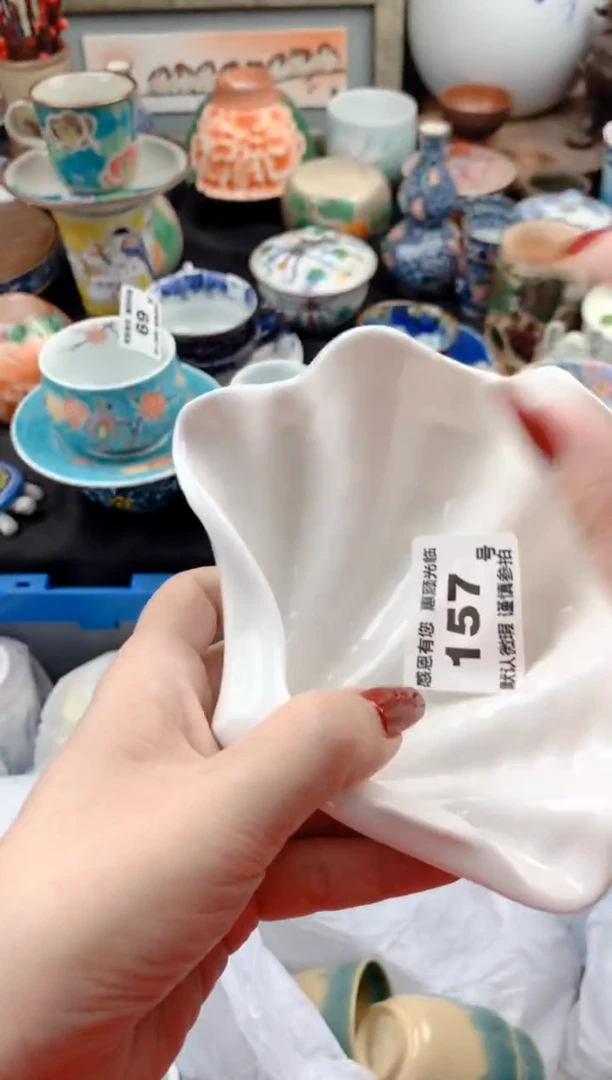 【闪购商品】瓷片157号九姑娘工艺品瓷器