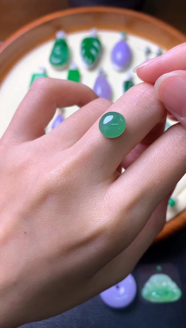 【闪购商品】定制翡翠未镶嵌裸石（镶嵌定制）