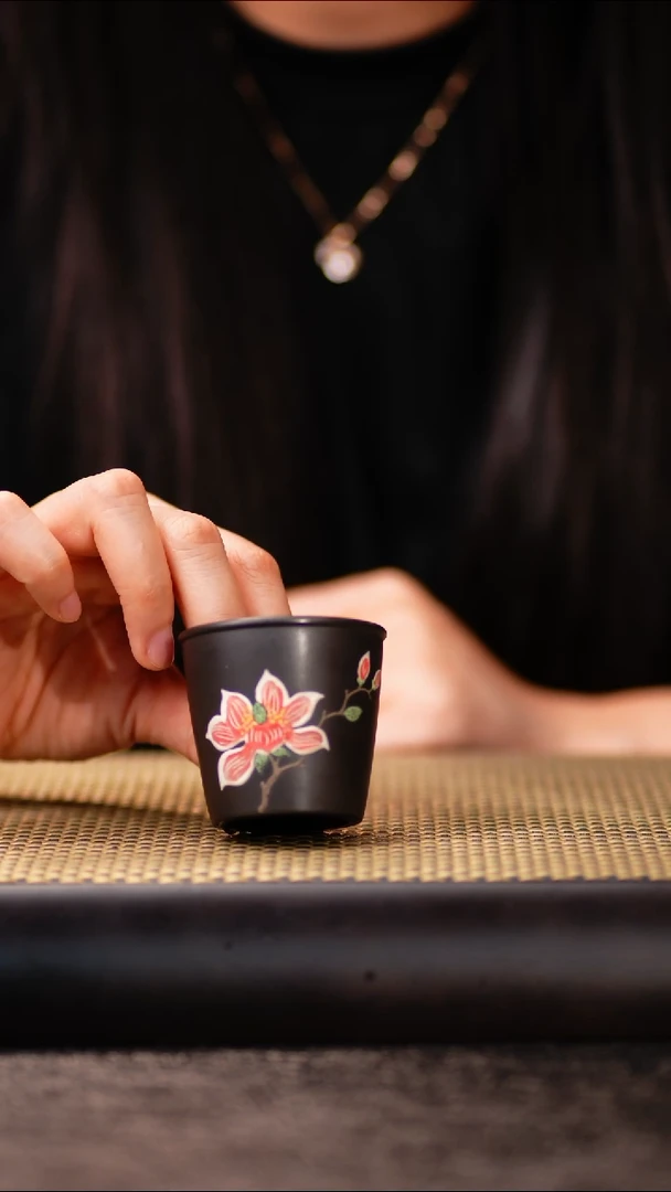 13小鱼石黄桃花小杯