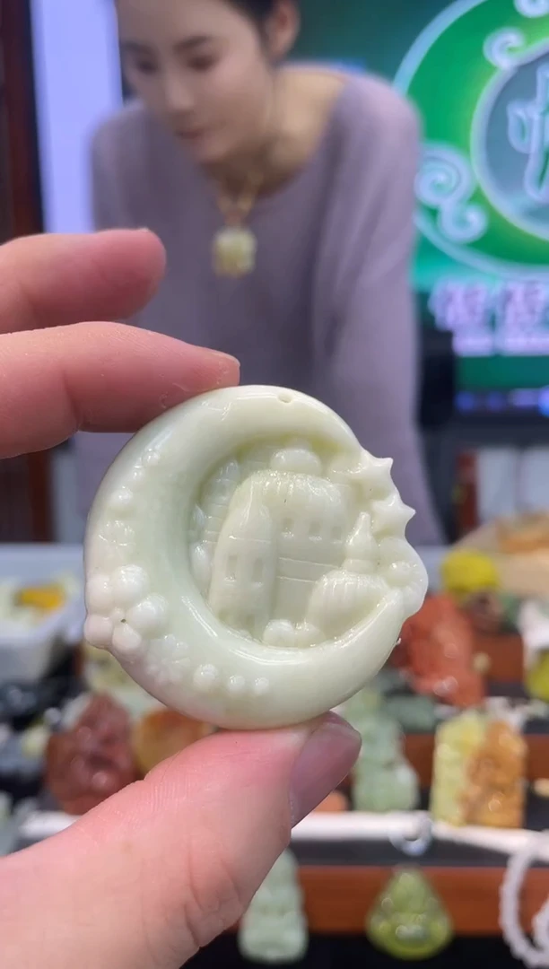 【闪购商品】岫玉吊坠未镶嵌多样性发货*拍一发一