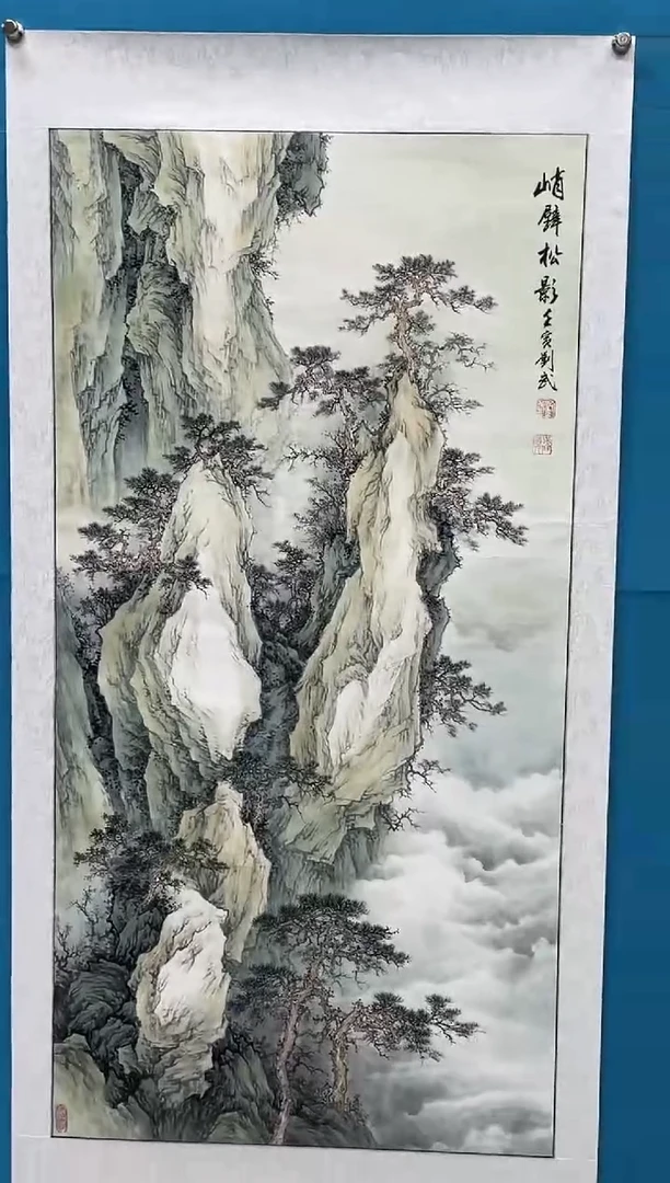 国画闪电购刘武绘画22