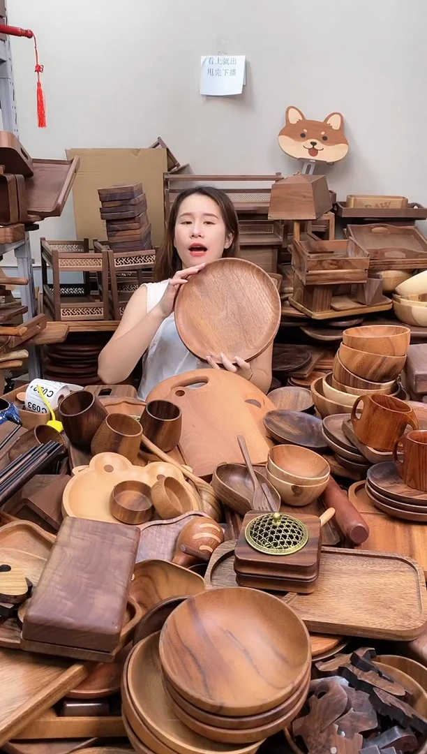 木  南美胡桃木圆盘25*2cm