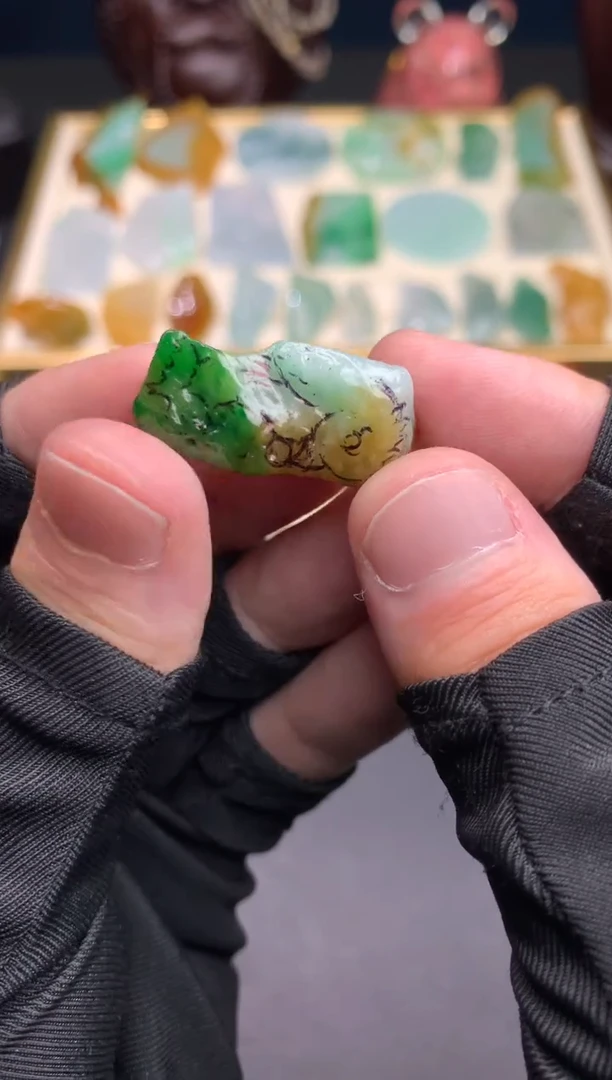 未镶嵌定制翡翠天然翡翠裸石（包工）