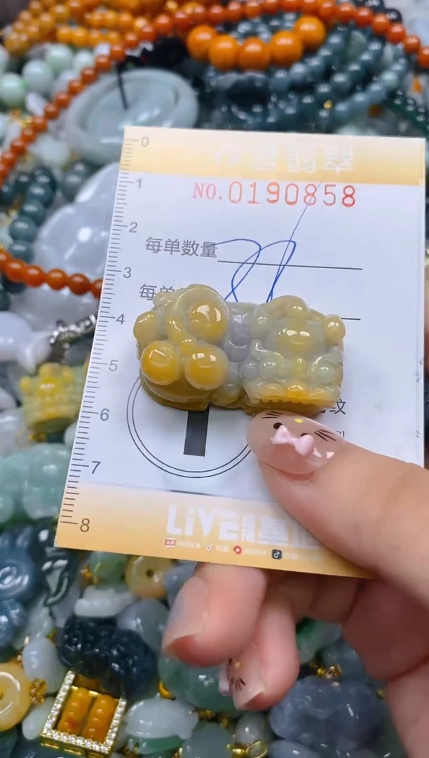 翡翠未镶嵌颈饰闪购0190858