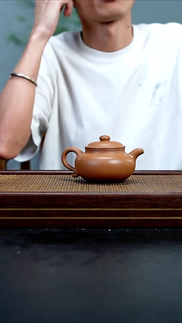 茶壶紫砂lzx沉香段仿古220cc