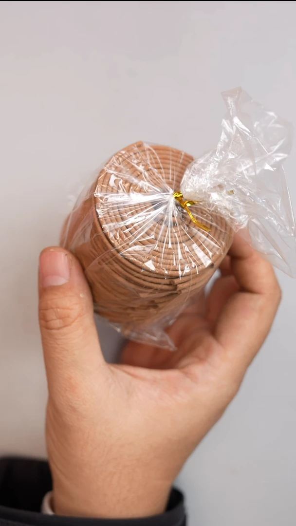 檀香木无事牌盘香