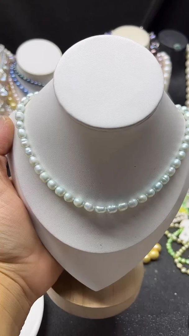 颈饰未镶嵌淡水珍珠多人