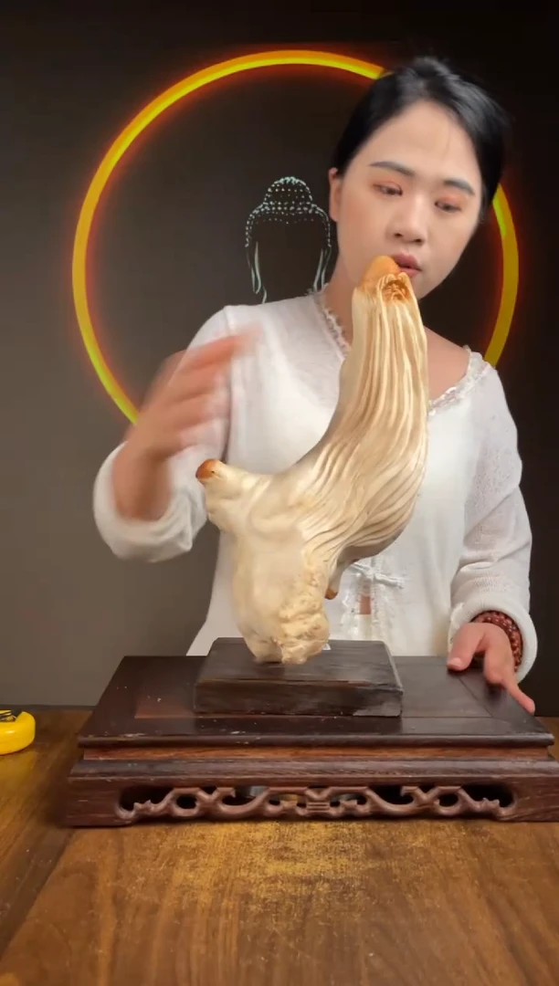 柏木（崖柏）手工摆件,先抢先得! 编号:319