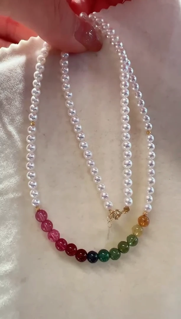 【闪购商品】淡水珍珠项链未镶嵌珍珠项链