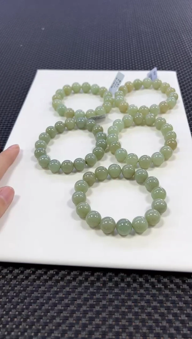 【闪购商品】和田玉手串未镶嵌一条约12mm+（多样性发一件）