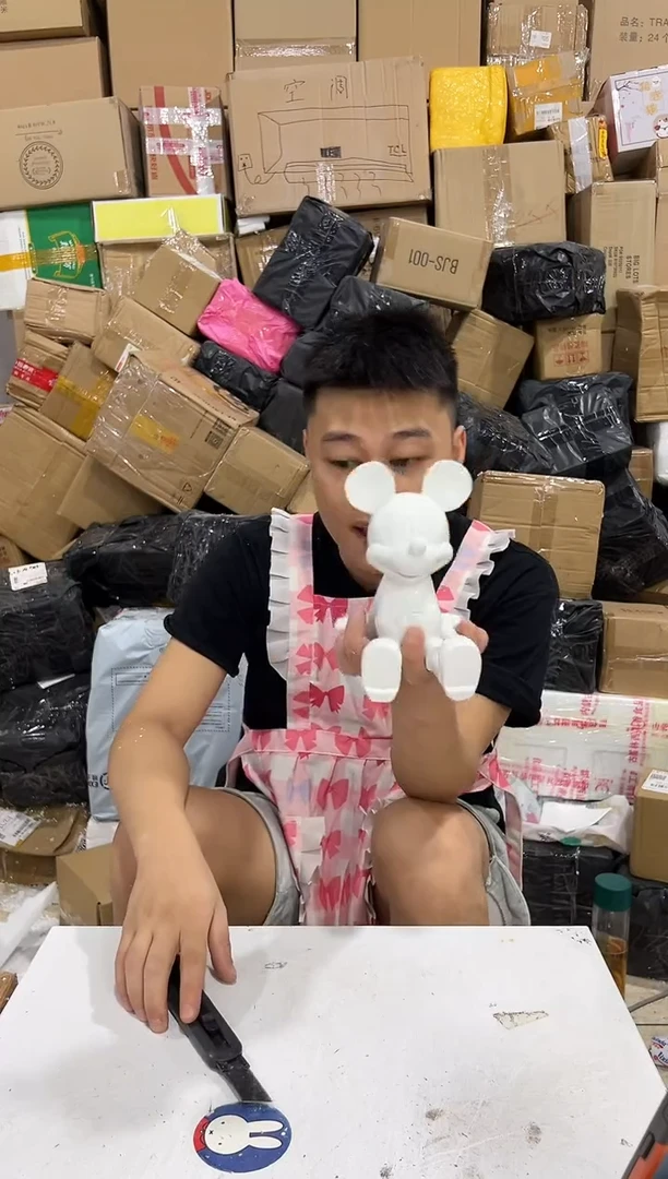 瓷片树脂米奇书挡摆件