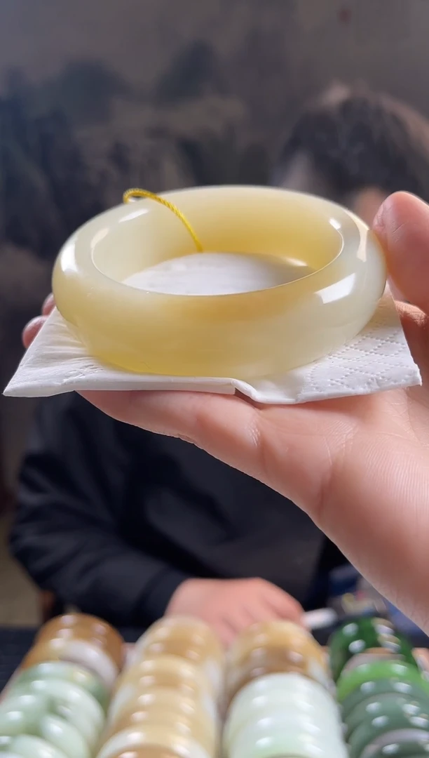 未镶嵌手镯和田玉59+圈口0965