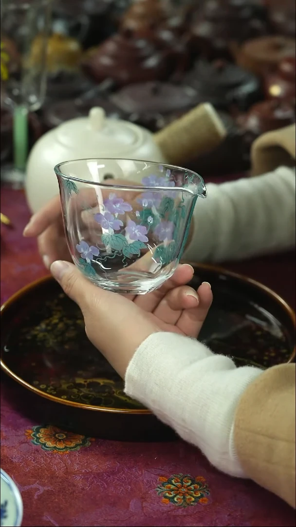 炸茶具 天冷了 围炉煮茶中~~