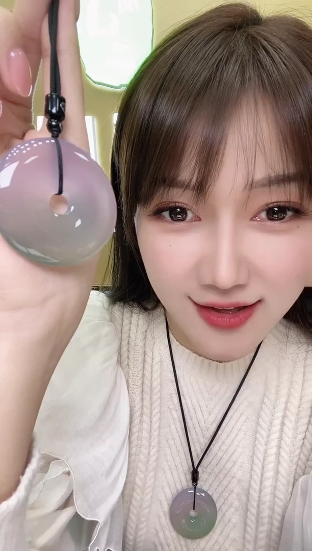 未镶嵌颈饰玛瑙/玉髓376311/玛瑙半山水平安扣  多样性一件发