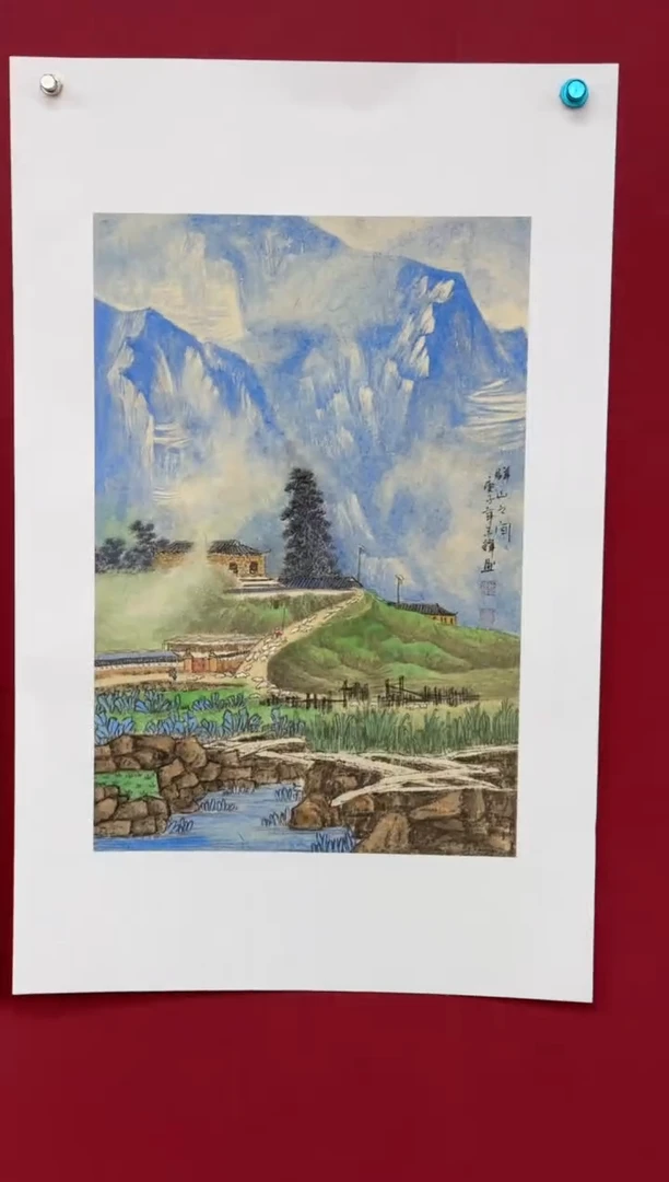 【闪购商品】国画国画绘画山水花鸟