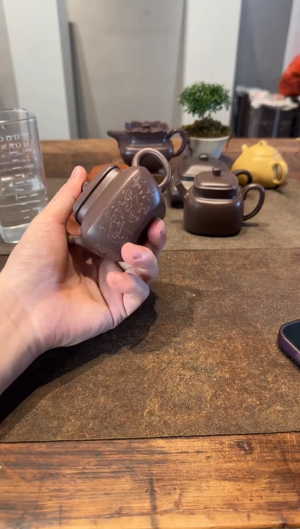 茶壶紫砂爱****子天青合欢