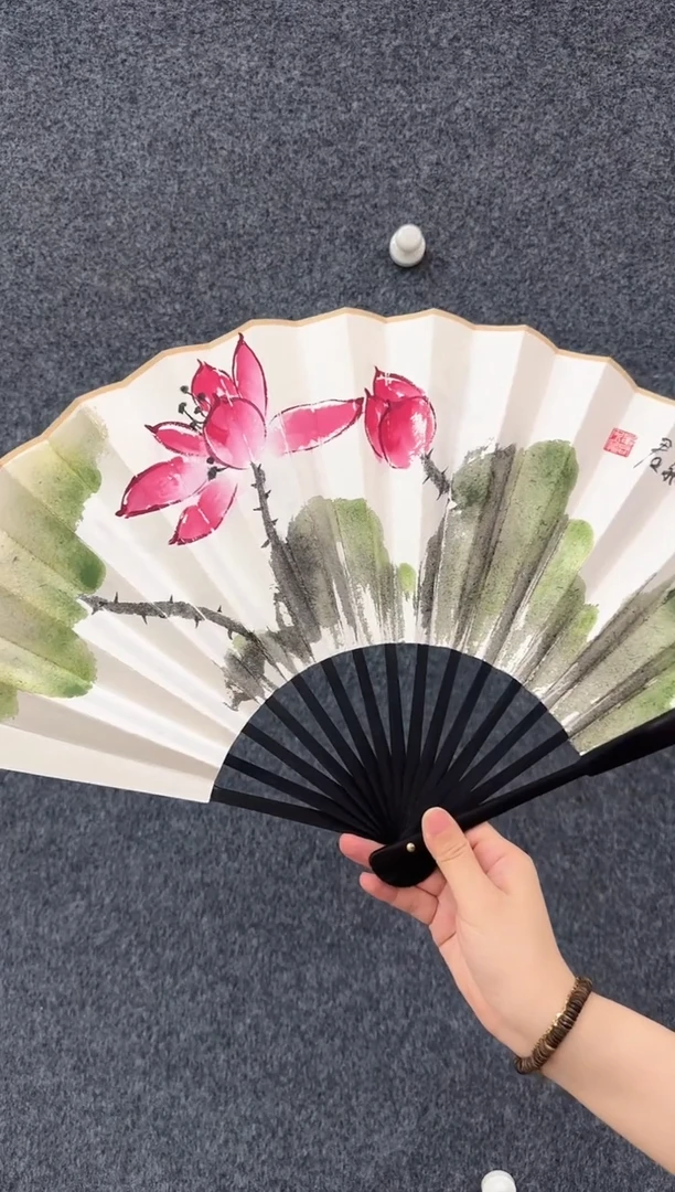 国画6.1-zz-扇子-扇面作品