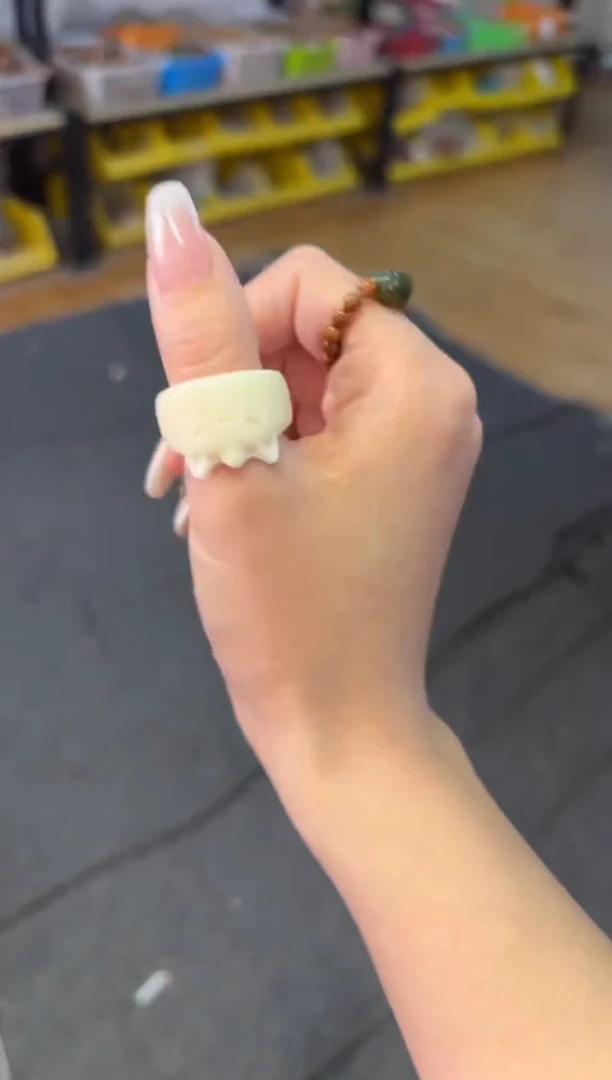 【闪购商品】菩提根/象牙果吊坠卡皮巴拉戒指