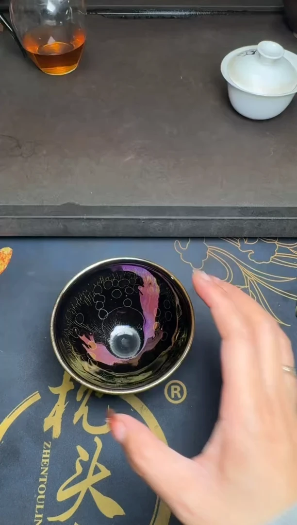 【闪购商品】茶盏徐长和曜变盏6