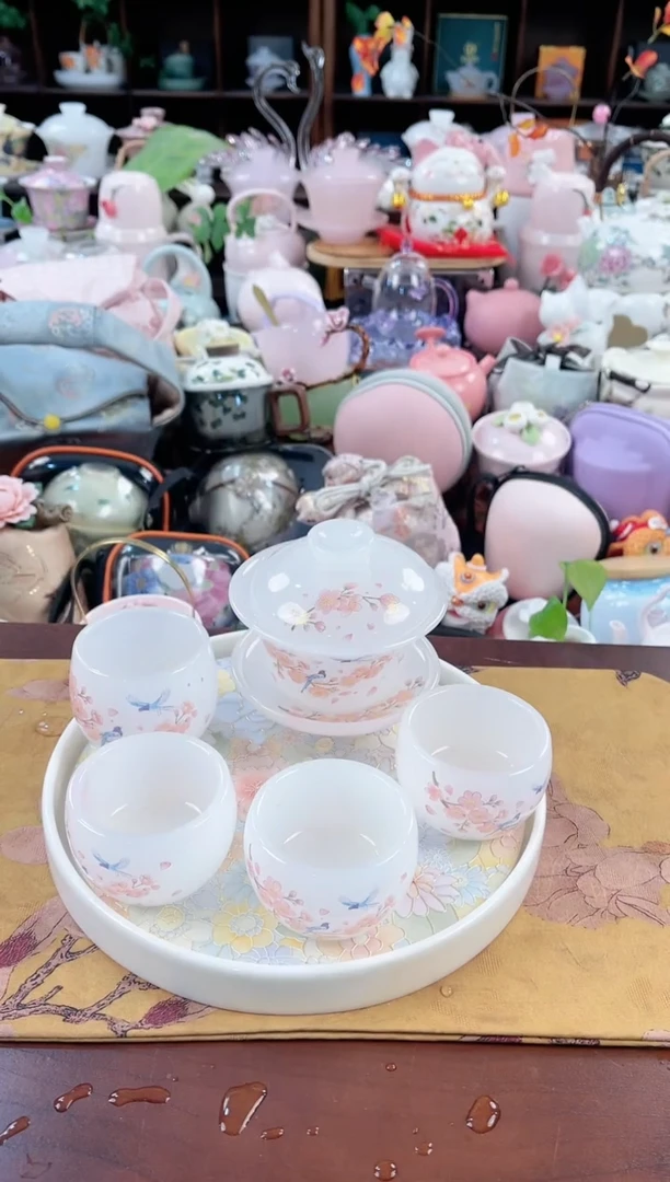 【闪购商品】瓷片茶具：库存仅剩1件