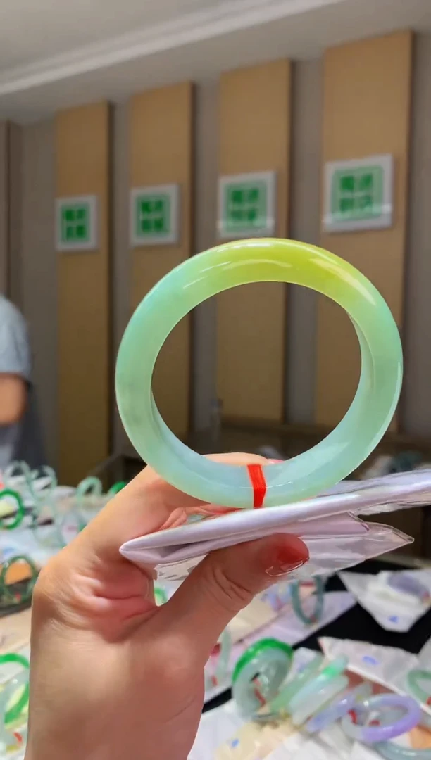 未镶嵌手镯翡翠-Q113 圈口58