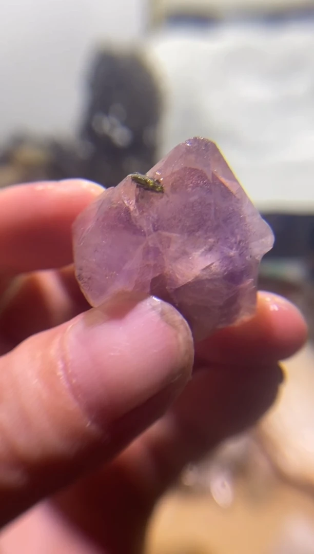 水晶珠宝半成品未镶嵌62号超七金草莓隐山花园