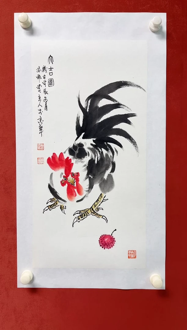 书法贺老师   画芯68*34