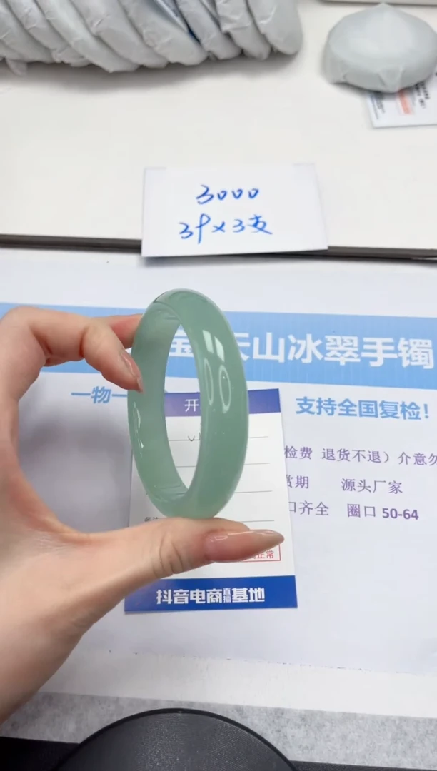 未镶嵌手镯石英质玉V137-62/61