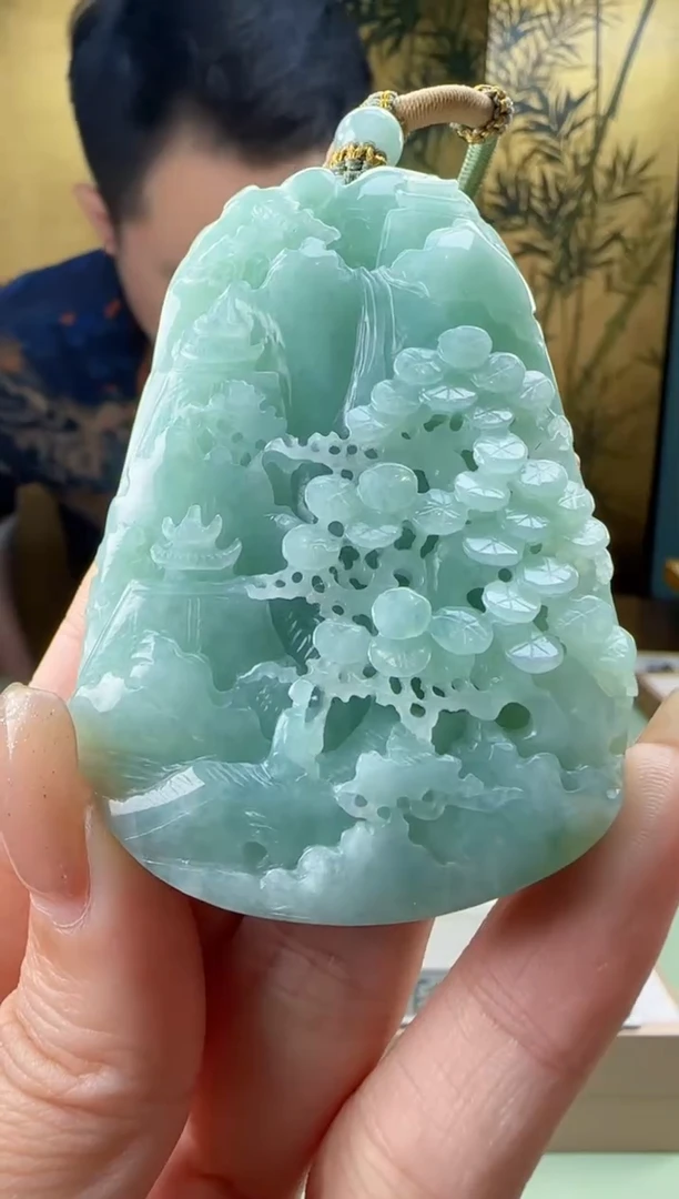 【闪购商品】翡翠吊坠(不含链)未镶嵌MM@@960Q3J14286