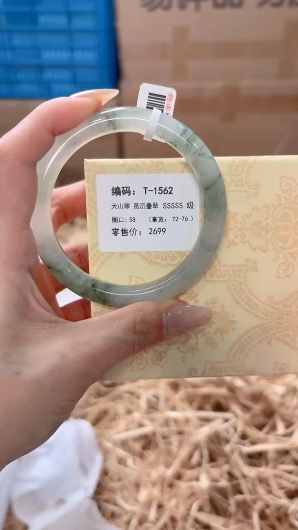 未镶嵌手镯石英质玉T-1562