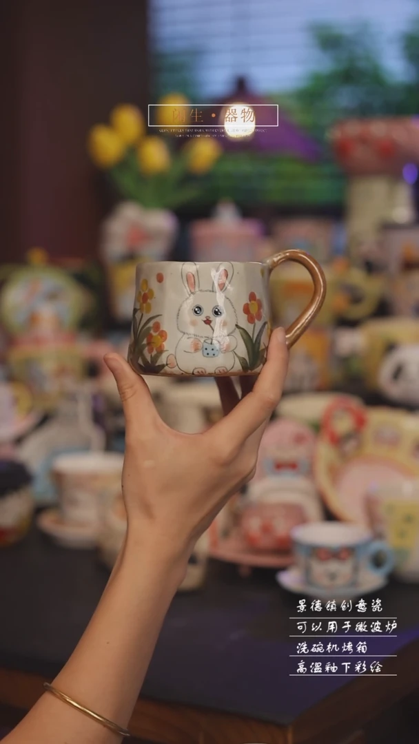 景德镇可爱设计师款陶瓷