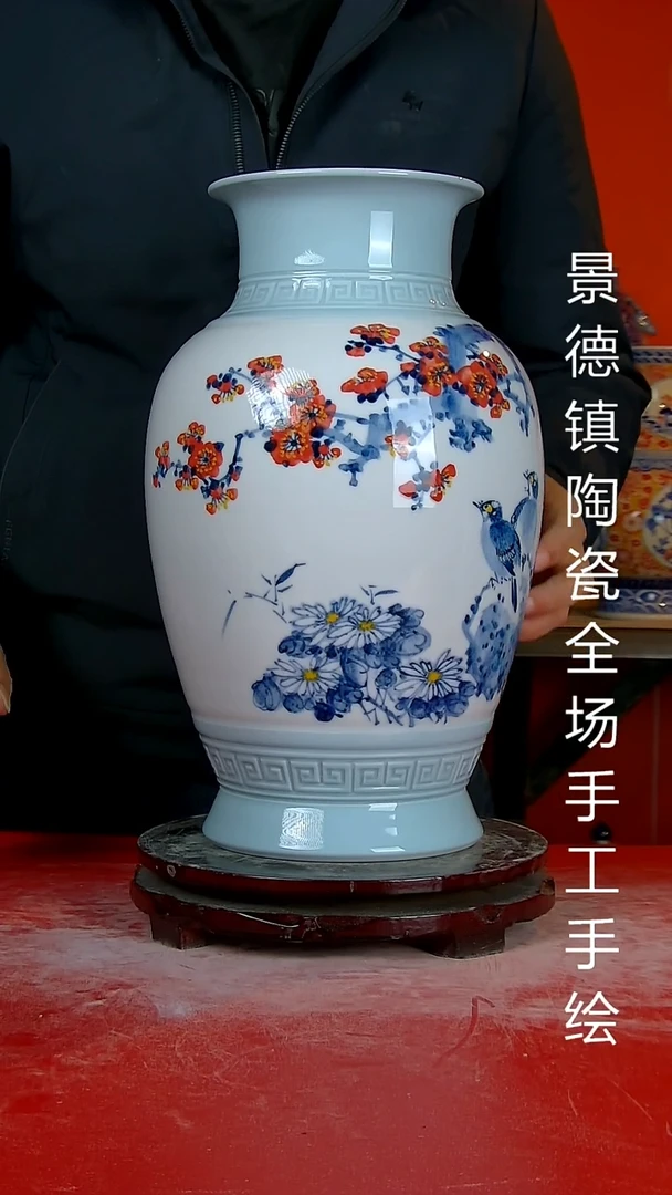 摆件陶瓷景德镇陶瓷 全场手工手绘