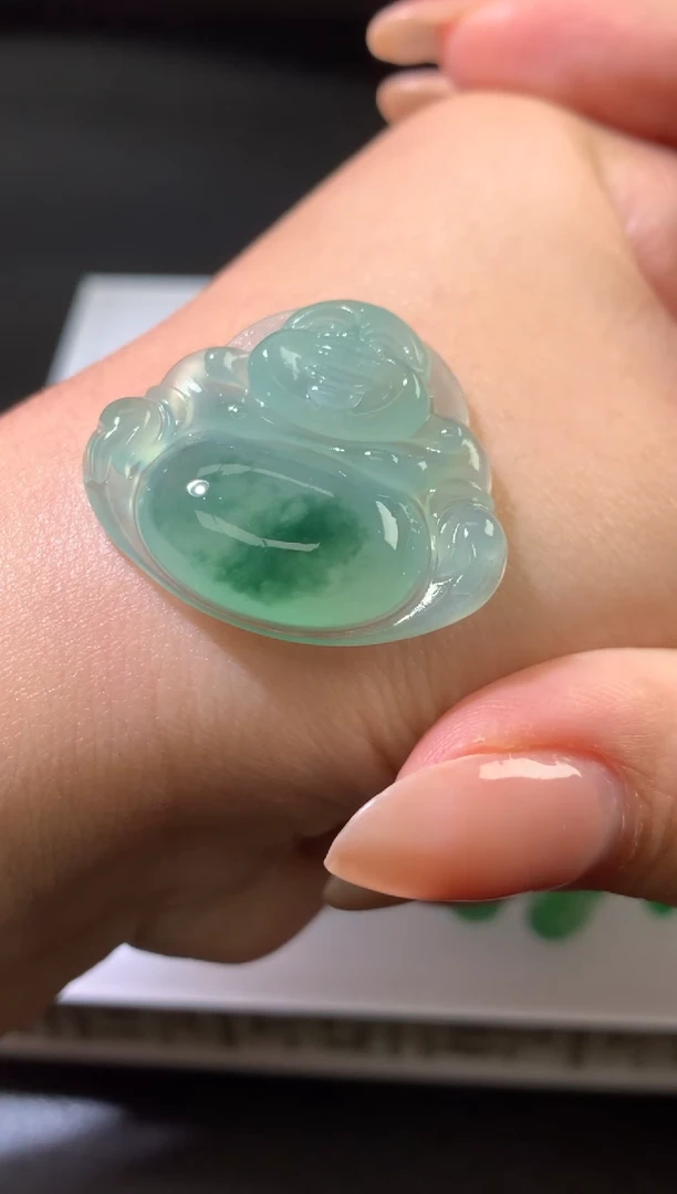 未镶嵌定制翡翠用**豆毛货 27*31*6