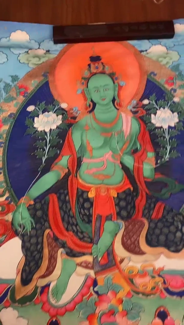 装裱画精美唐卡tk16109